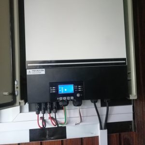 instalacion inversor cargador 8 kwatts mppt ica